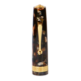 Minerva Terra di Siena Gold Trim Fountain Pen Collection