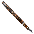 Minerva Terra di Siena Grey ruthenium Trim Fountain Pen Collection