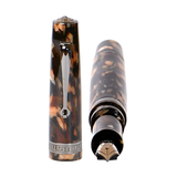 Minerva Terra di Siena Grey ruthenium Trim Fountain Pen Collection
