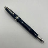 Montblanc Origin Blue #146 LeGrand Fountain Pen -  Medium 18kt Gold Nib
