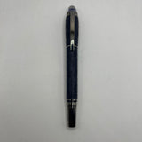 Montblanc Starwalker Space Blue Fountain Pen  - Medium 14kt Gold Nib