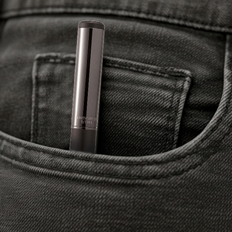 Monteverde USA Ritma Gala Convertible Pocket-Neck Black Fountain Pen Collection
