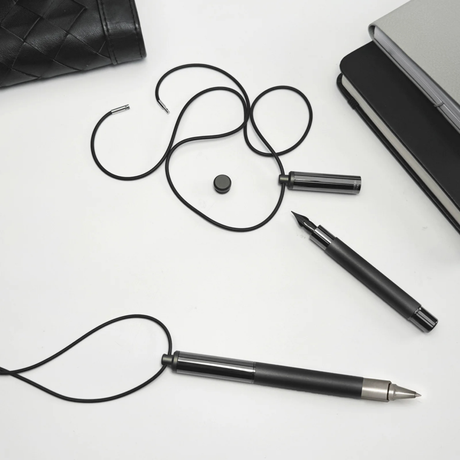 Monteverde USA Ritma Gala Convertible Pocket-Neck Black Fountain Pen Collection