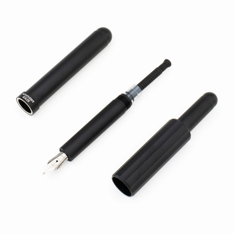 Monteverde USA Axis Matte black Fountain Pen Collection