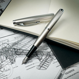 Monteverde USA Dakota Stainless Steel Fountain Pen Collection