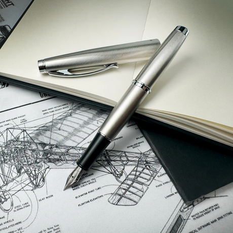 Monteverde USA Dakota Stainless Steel Fountain Pen Collection