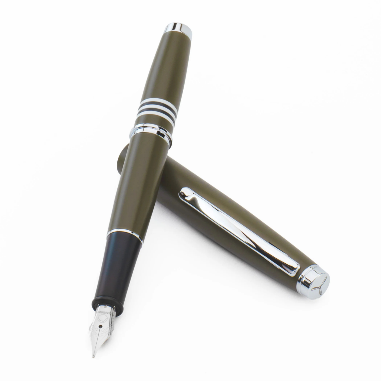 Monteverde USA Dakota Military green Fountain Pen Collection