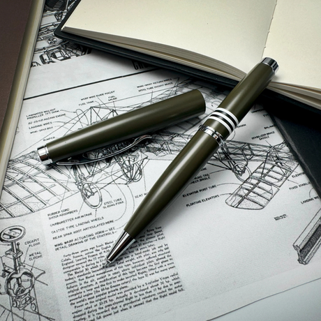 Monteverde USA Dakota Military Green Gel Pen Collection