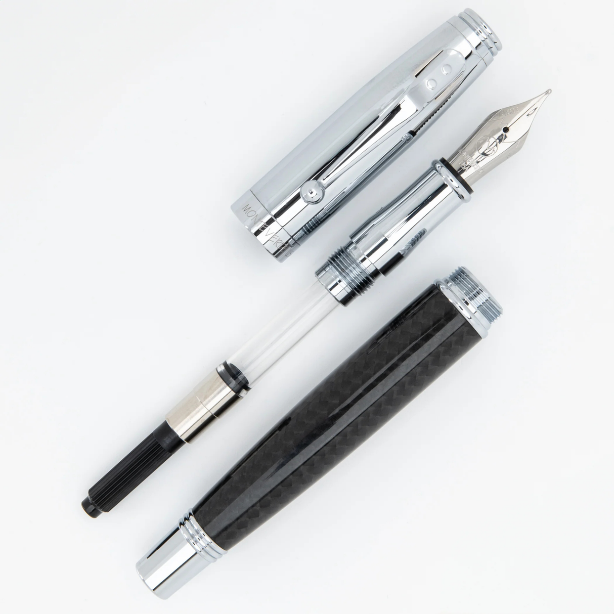 Monteverde USA Invincia Chrome Fountain Pen Collection
