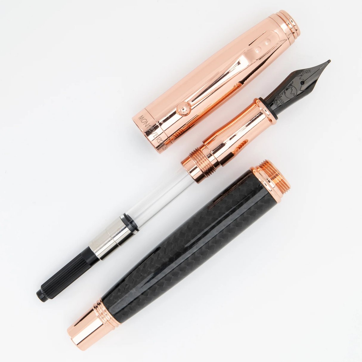 Monteverde USA Invincia Rose Gold Fountain Pen Collection