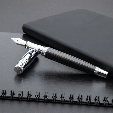 Monteverde USA Invincia Chrome Fountain Pen Collection