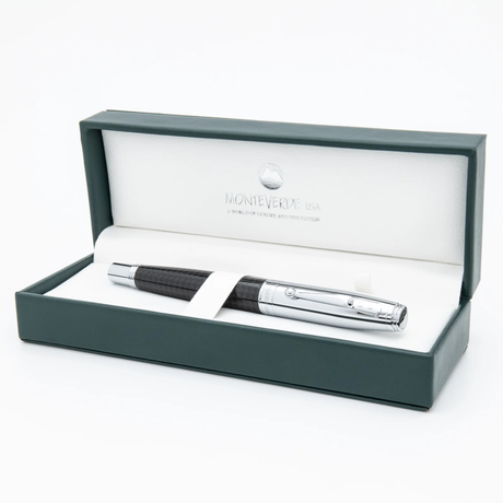 Monteverde USA Invincia Chrome Fountain Pen Collection