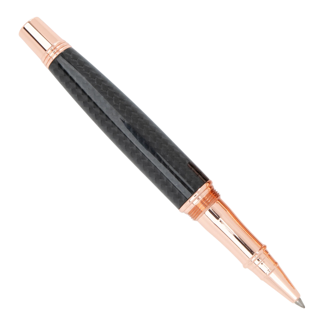 Monteverde USA Invincia Rose Gold Carbon Fiber Rollerball Collection