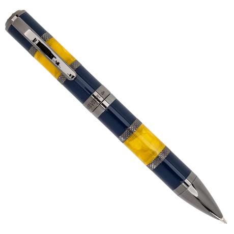 Monteverde USA Regatta Blue Yellow Ballpoint Pen Collection