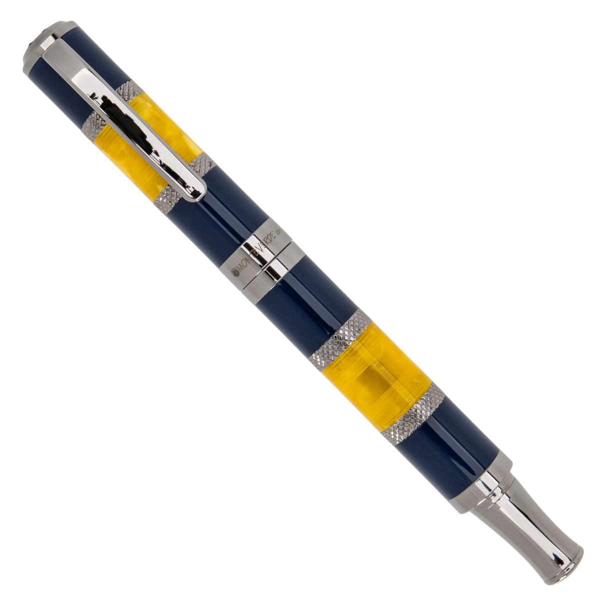 Monteverde USA Regatta Blue Yellow Fountain Pen collection