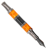 Monteverde USA Regatta Orange Carbon Fountain Pen collection