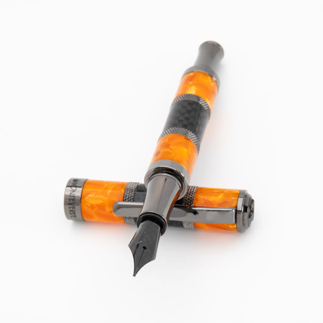 Monteverde USA Regatta Orange Carbon Fountain Pen collection