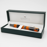 Monteverde USA Regatta Orange Carbon Fountain Pen collection
