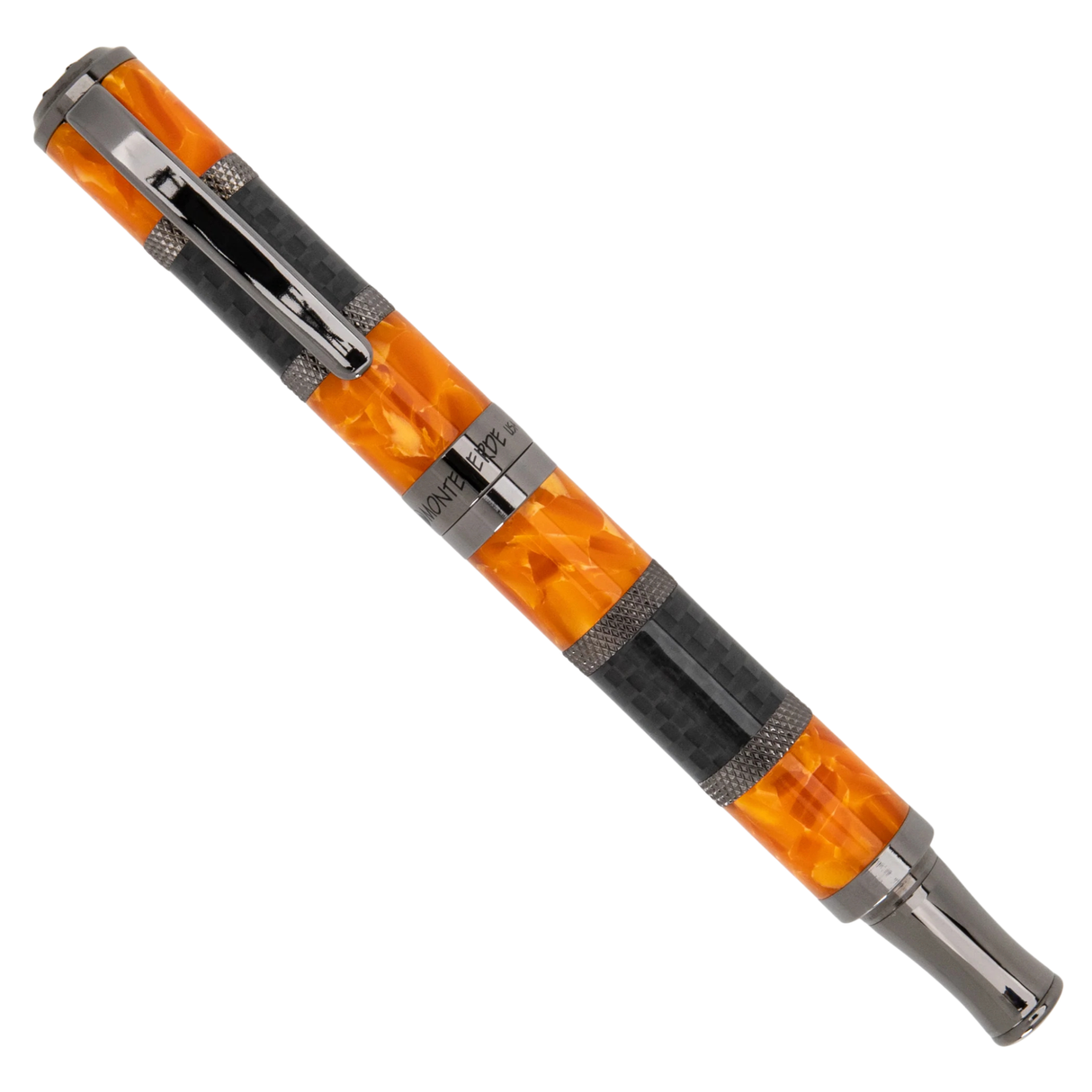 Monteverde USA Regatta Orange Carbon Fountain Pen collection