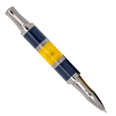 Monteverde USA Regatta Blue Yellow Rollerball Pen Collection