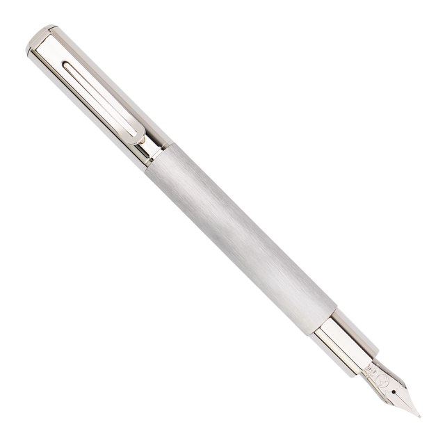 Monteverde USA RITMA Brushed Stainless Steel FOUNTAIN PEN Collection