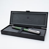 Monteverde USA® Ritma Anodized Green Fountain Pen  w/ JoWo Nib