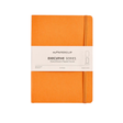 My Paperclip Executive Series Notebook (Soft Cover) - A5 (With Back Pocket) 148 x 210 mm Collection Plain Orange