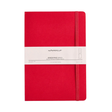 My Paperclip Executive Series Notebook (Soft Cover) - Large (With Back Pocket)  165 x 241 mm Collection  Checks Red