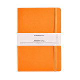 My Paperclip Executive Series Notebook (Soft Cover) - Large (With Back Pocket)  165 x 241 mm Collection  Checks orange
