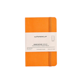 My Paperclip Executive Series Notebook (Soft Cover) - 90 x 140 mm Collection Ruled Orange