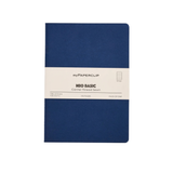 My Paperclip Neo Basic Center Thread Sewn Notebook 148 x 210 mm Ruled Collection SonicBlue
