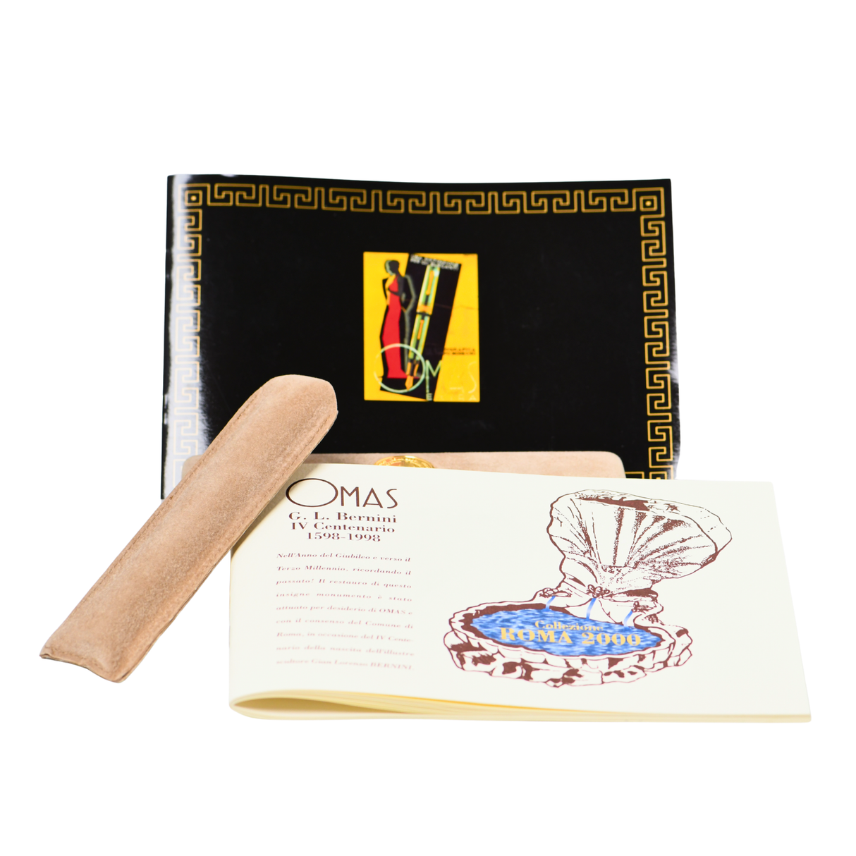 OMAS Roma Bernini  Solid Gold 18K/750 Limited Edition Fountain Pen - #34/100 Made - Medium 18kt Gold Nib