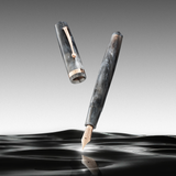OMAS Studio Grigio Luminoso Rose Gold Trim Fountain Pen Collection