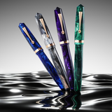 OMAS Studio Rose Gold Trim Fountain Pen Collection