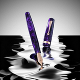 OMAS Studio Ametista Profundo Rose Gold Trim Fountain Pen Collection