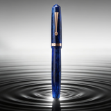 OMAS Studio Azzurro Diamante Rose Gold Trim Fountain Pen Collection