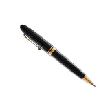 OMAS Ogiva Ballpoint Nera with Gold Trim