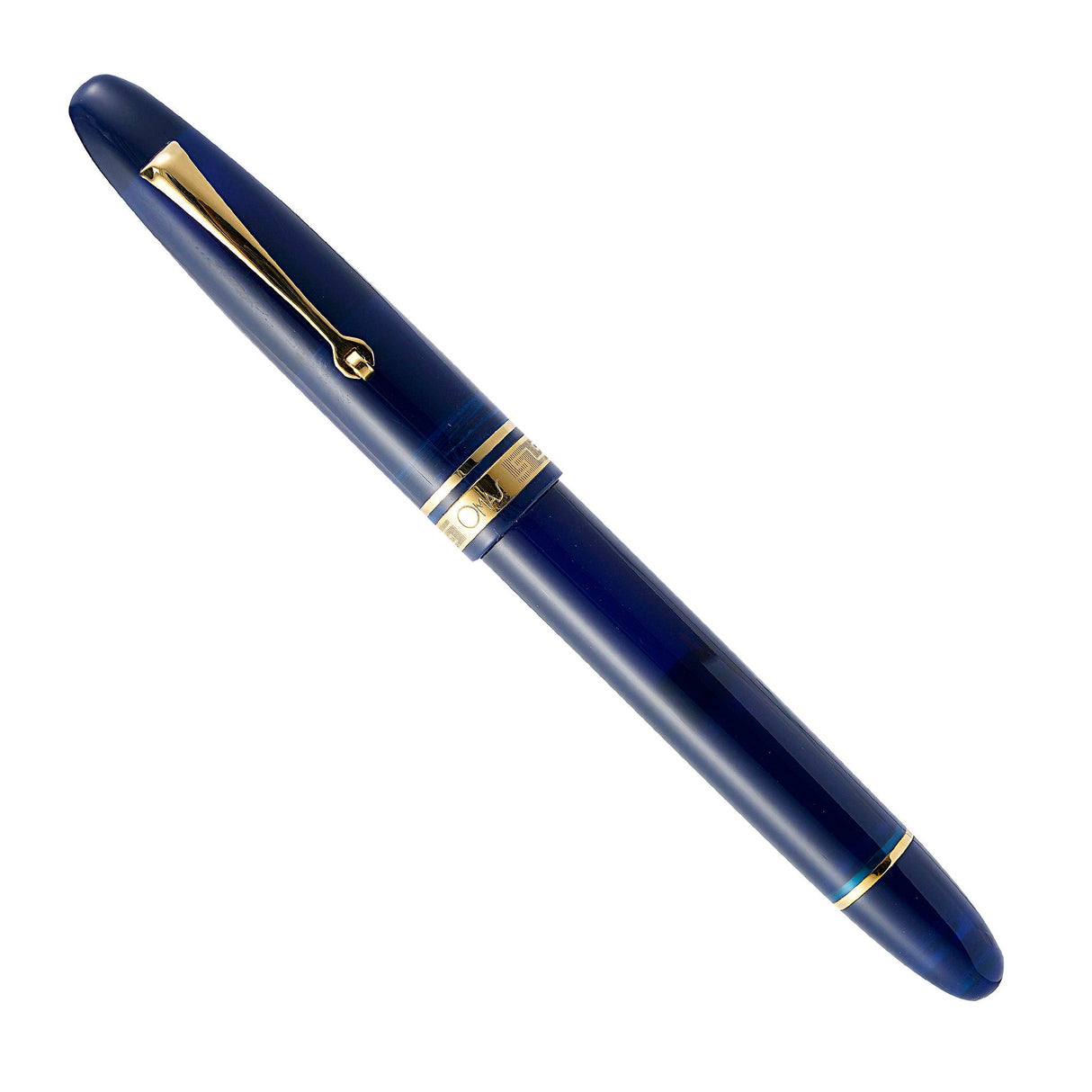 OMAS Ogiva Fountain Pen Blu Gold Trim