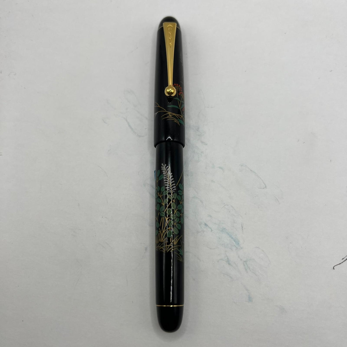 Namiki Nippon Wildflowers Fountain Pen - circa 2000