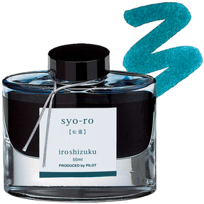 Pilot Ink Syo-Ro (Green Pine Dew) Ink 2 oz.