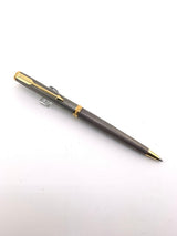 Parker Premier Sterling Silver Cisele Cross Hatch  Ballpoint  Pen - Circa 1980's