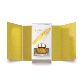 Pelikan Classic M200 Pyrite Gift Set with Edelstein Ink Collection