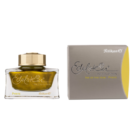 Pelikan Edelstein Ink of the Year 2026 : Pyrite Bottle Ink
