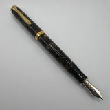 Pelikan Souveran Renaissance Brown M1000 Fountain Pen -  Very Flexible Fine 18kt Gold Nib