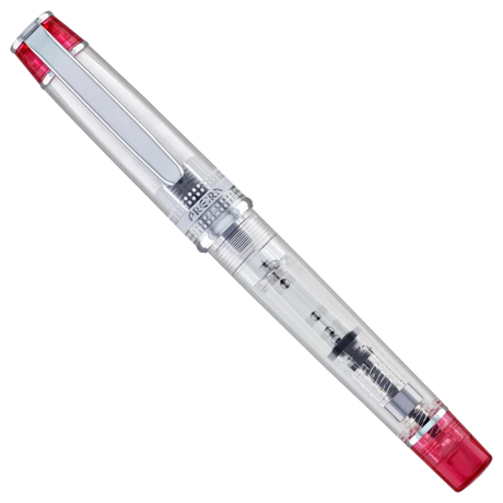 Pilot Prera Red & Clear Fountain Pen Collection