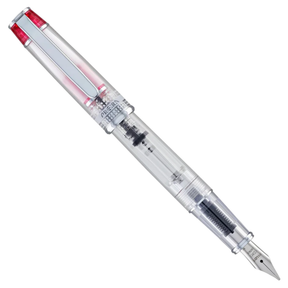Pilot Prera Red & Clear Fountain Pen Collection