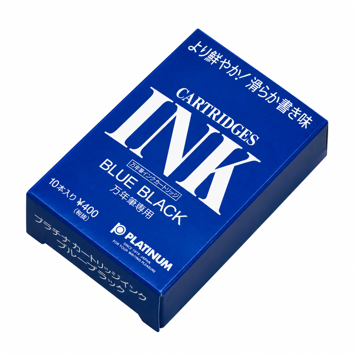 Platinum Blue Black Ink Cartridges 10 Pack collection
