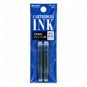 Platinum SPN-100A #3 Blue Black Ink Cartridges (2 Pack)
