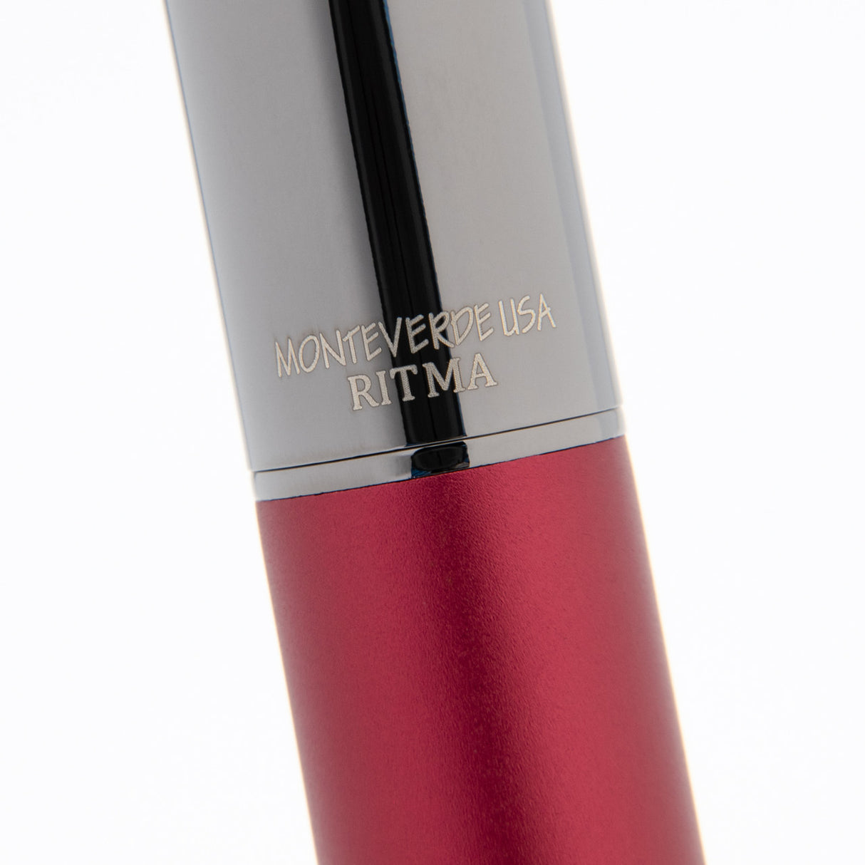 Monteverde USA® Ritma Anodized Red Ballpoint Pen