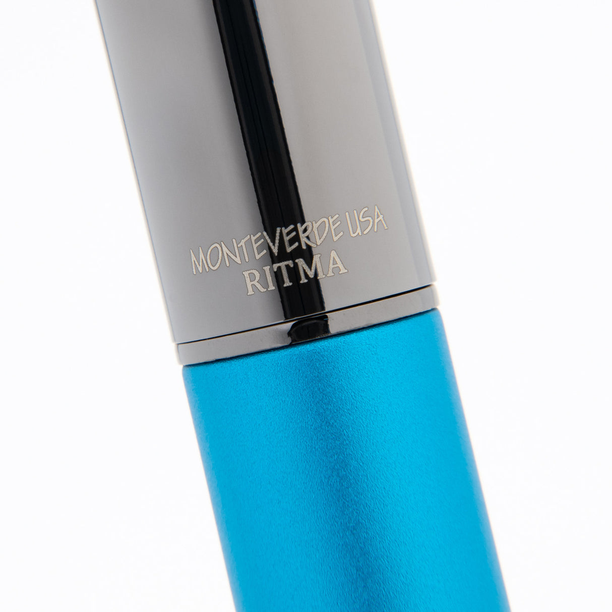 Monteverde USA® Ritma Anodized Turquoise Rollerball Pen